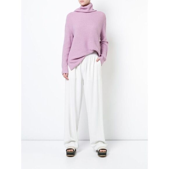 Sies Marjan Fern Turtleneck Sweater - Pink & Purple size Large - Picture 1 of 12